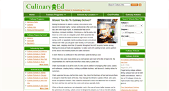Desktop Screenshot of culinaryed.com